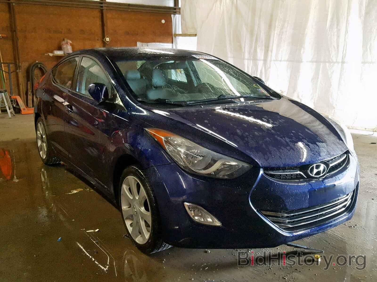 Photo 5NPDH4AEXBH015381 - HYUNDAI ELANTRA 2011