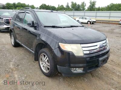 2007 Ford EDGE Edge SEL, black — VIN 2FMDK48C87BA78760, Copart
