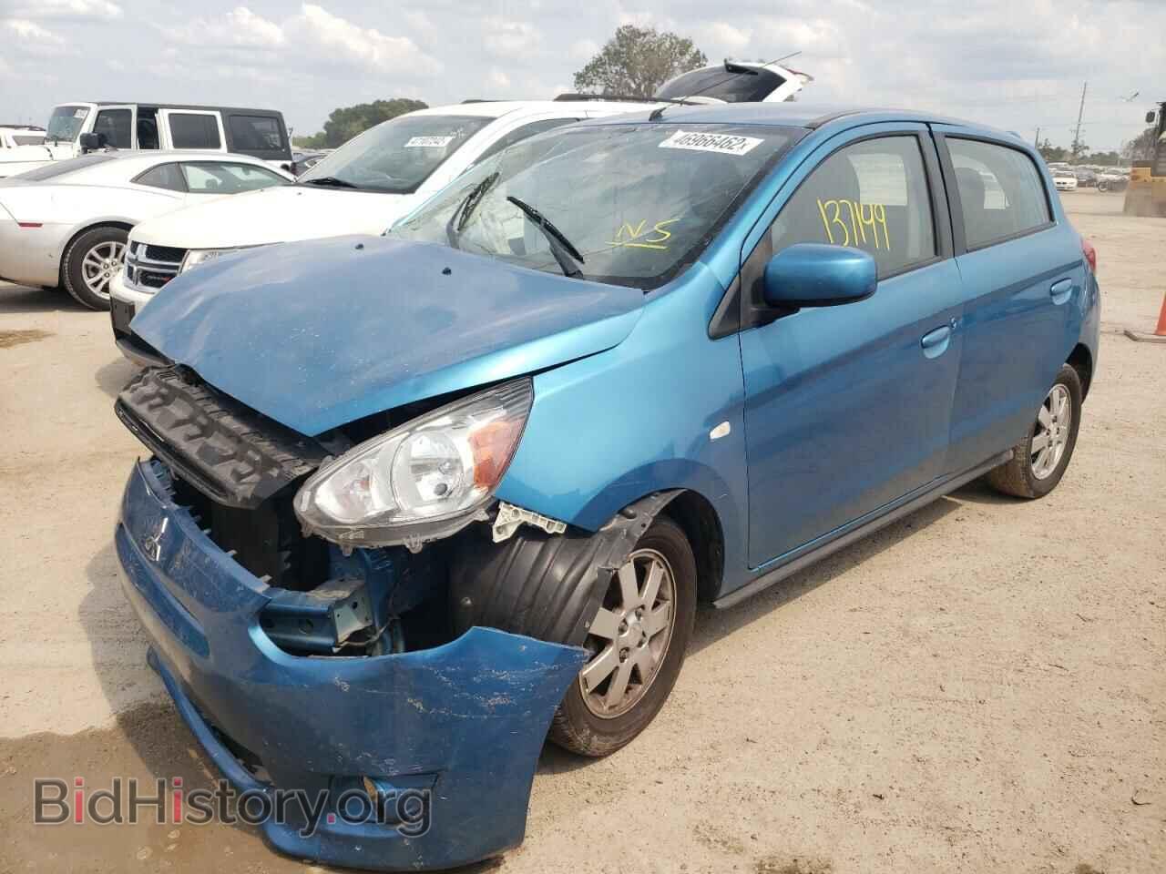2014 MITSUBISHI MIRAGE - VIN: ML32A4HJ6EH004155 - Фото 2