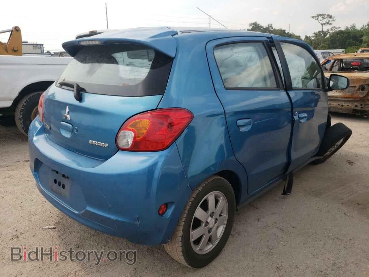 2014 MITSUBISHI MIRAGE - VIN: ML32A4HJ6EH004155 - Фото 4