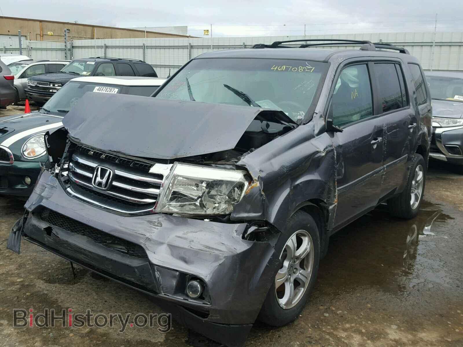 2014 HONDA PILOT - VIN: 5FNYF3H49EB015552 - Фото 2