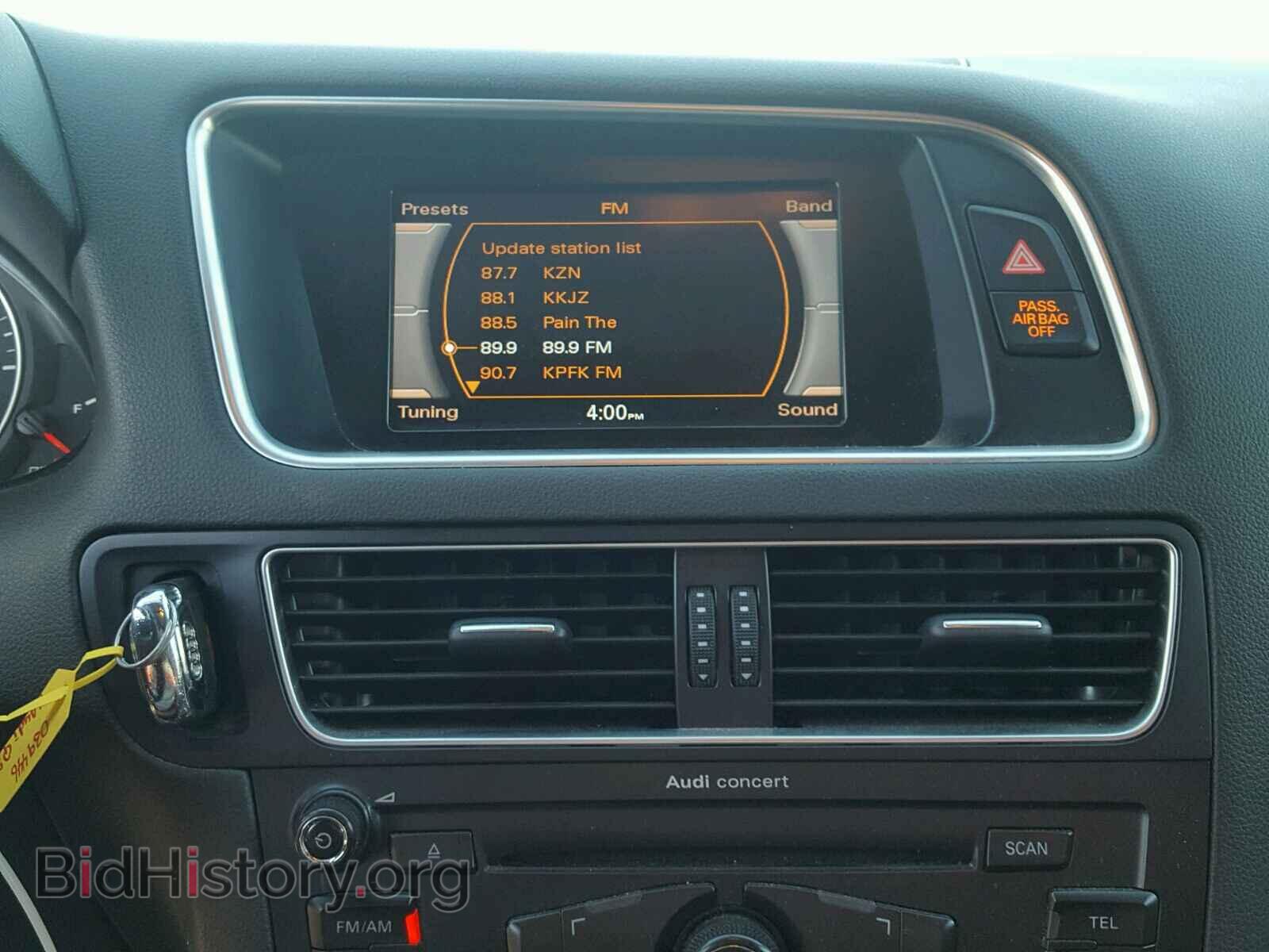 2011 AUDI Q5 - VIN: WA1CFAFP6BA039446 - Фото 9