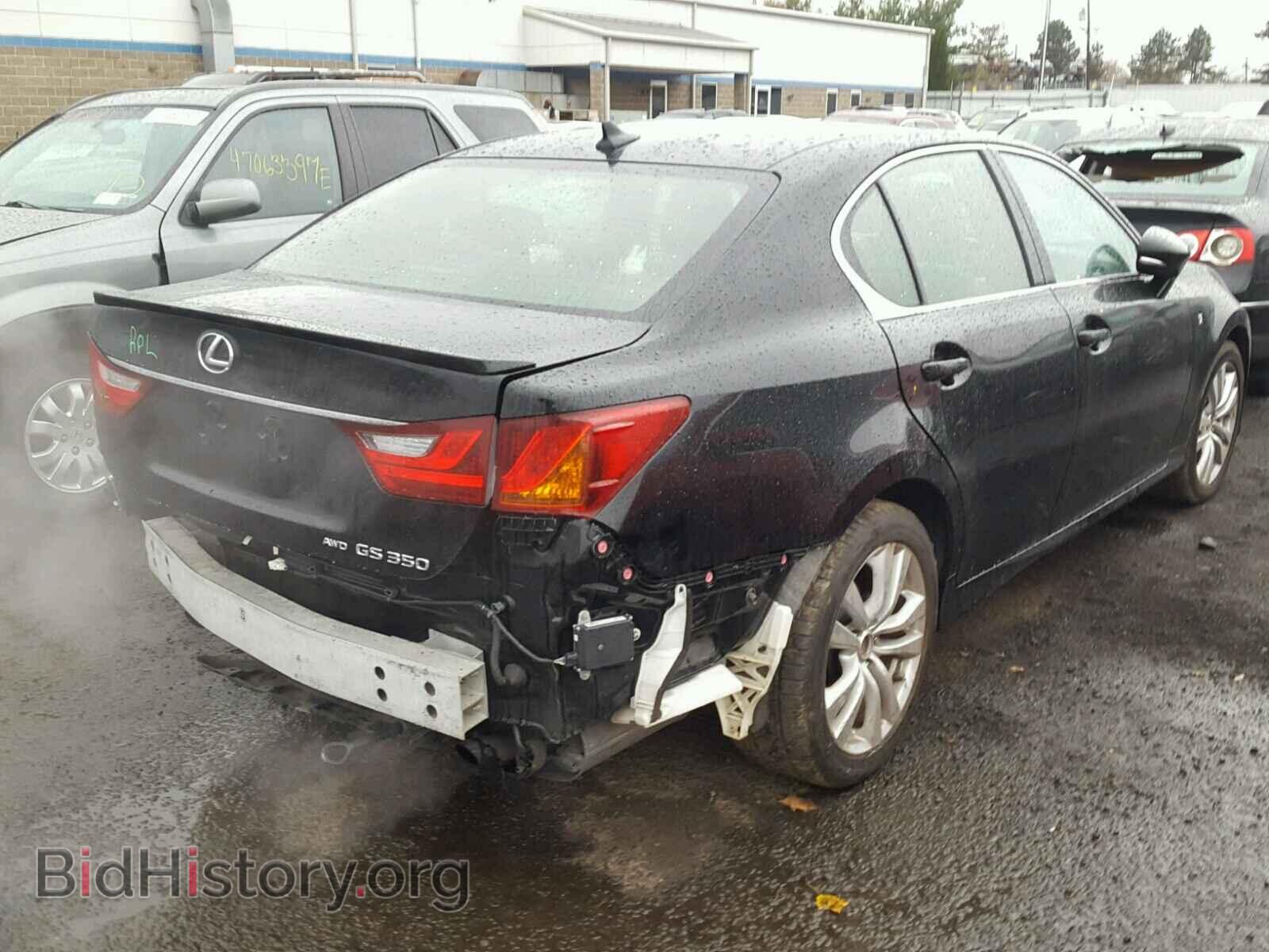 2014 LEXUS GS350 - VIN: JTHCE1BL8E5028519 - Фото 4