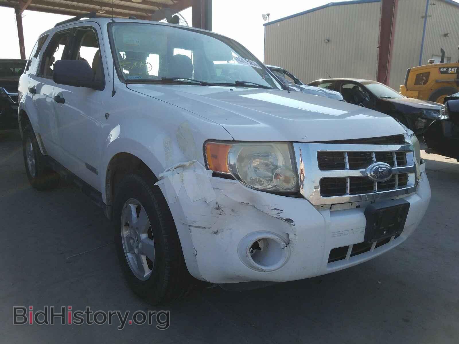 Photo 1FMCU03198KA17767 - FORD ESCAPE 2008