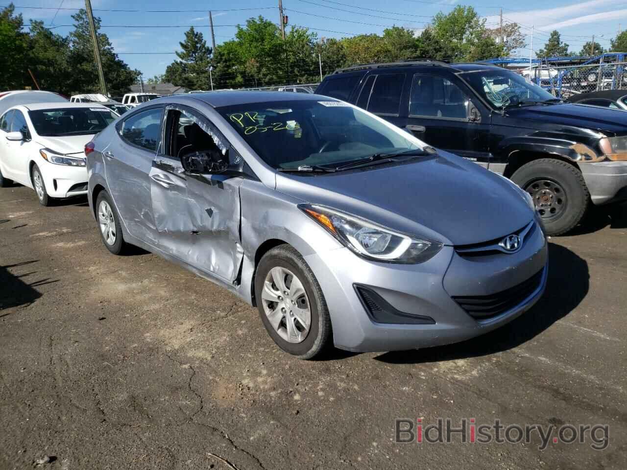 Фотография 5NPDH4AE3GH702547 - HYUNDAI ELANTRA 2016