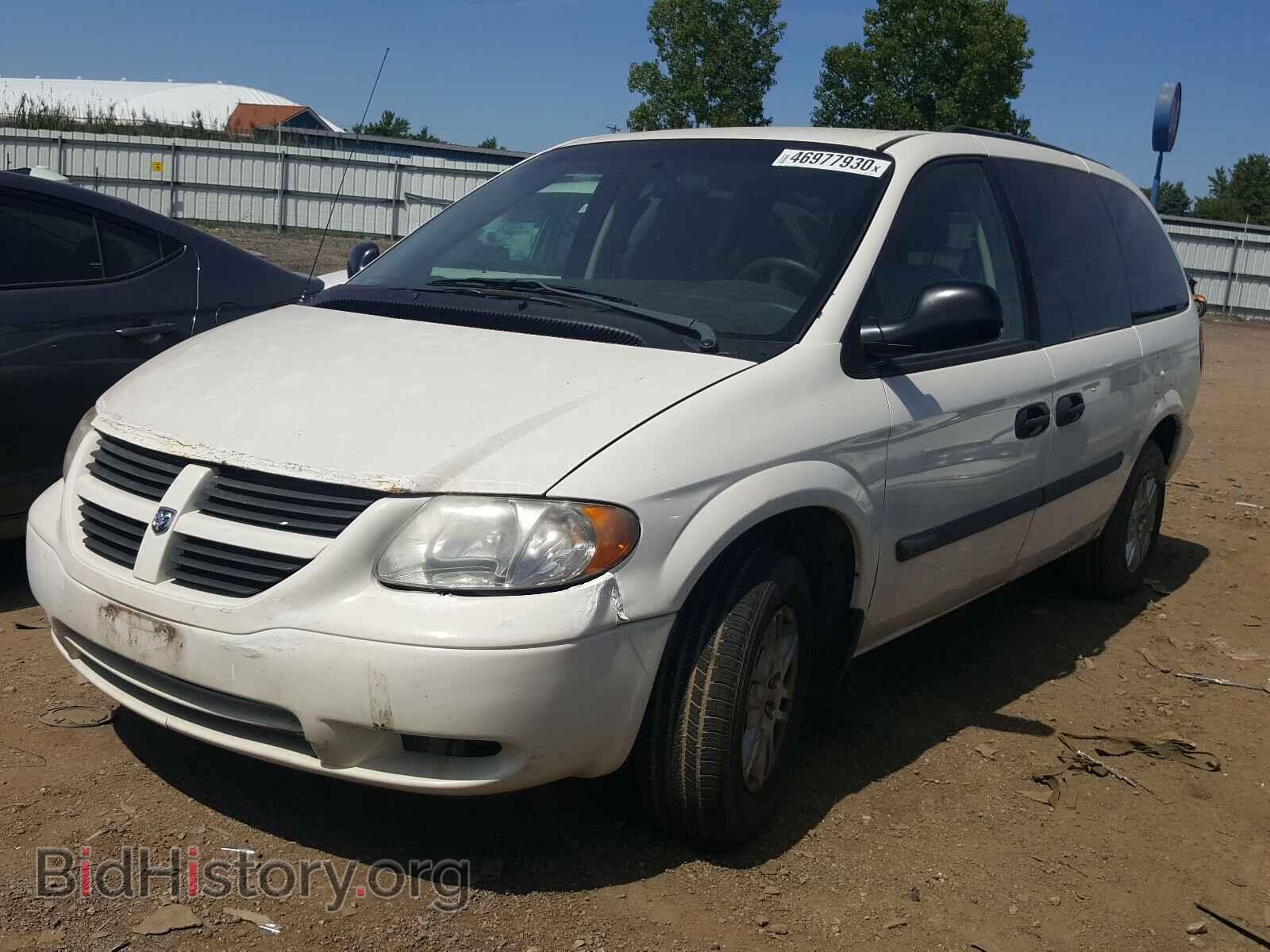 2007 DODGE CARAVAN - VIN: 1D4GP24R97B261305 - Фото 2