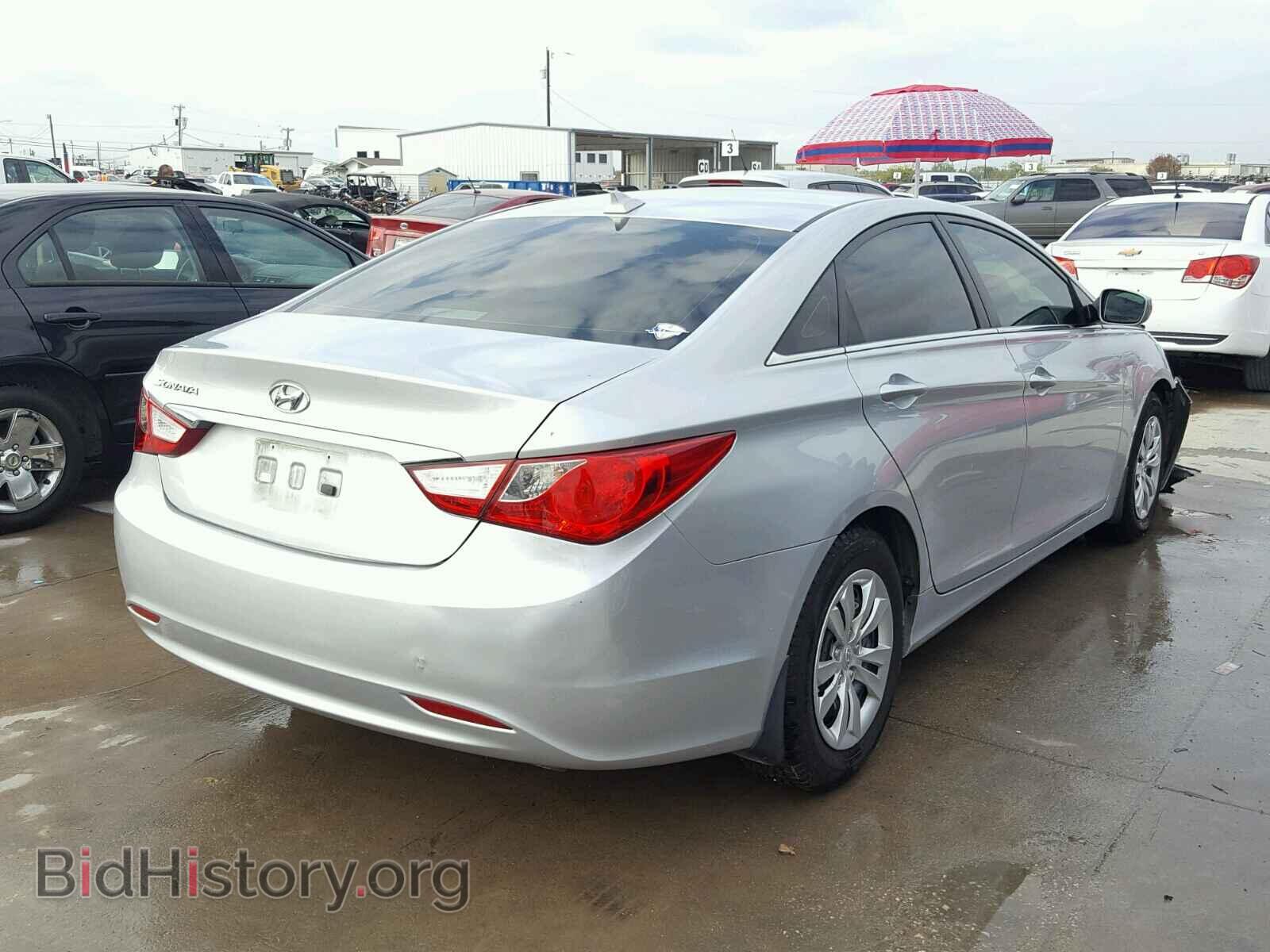 2012 HYUNDAI SONATA - VIN: 5NPEB4AC5CH501456 - Фото 4