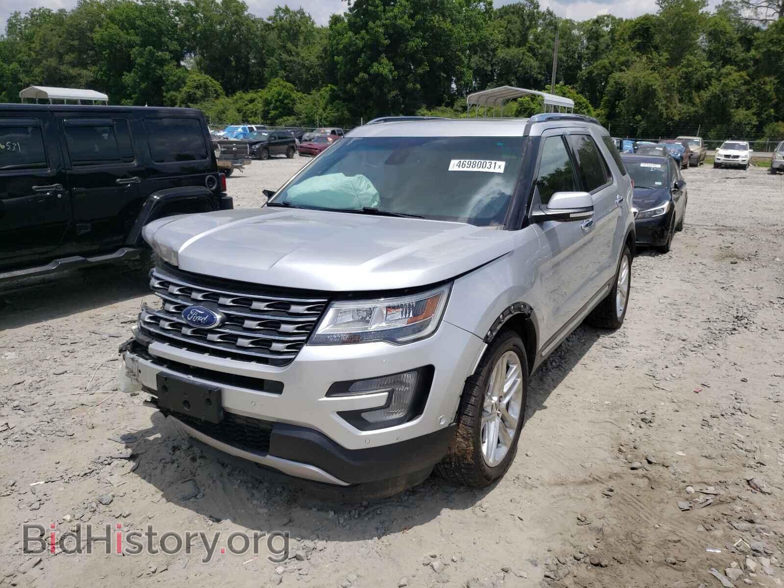 2016 FORD EXPLORER - VIN: 1FM5K8F82GGB25865 - Фото 2