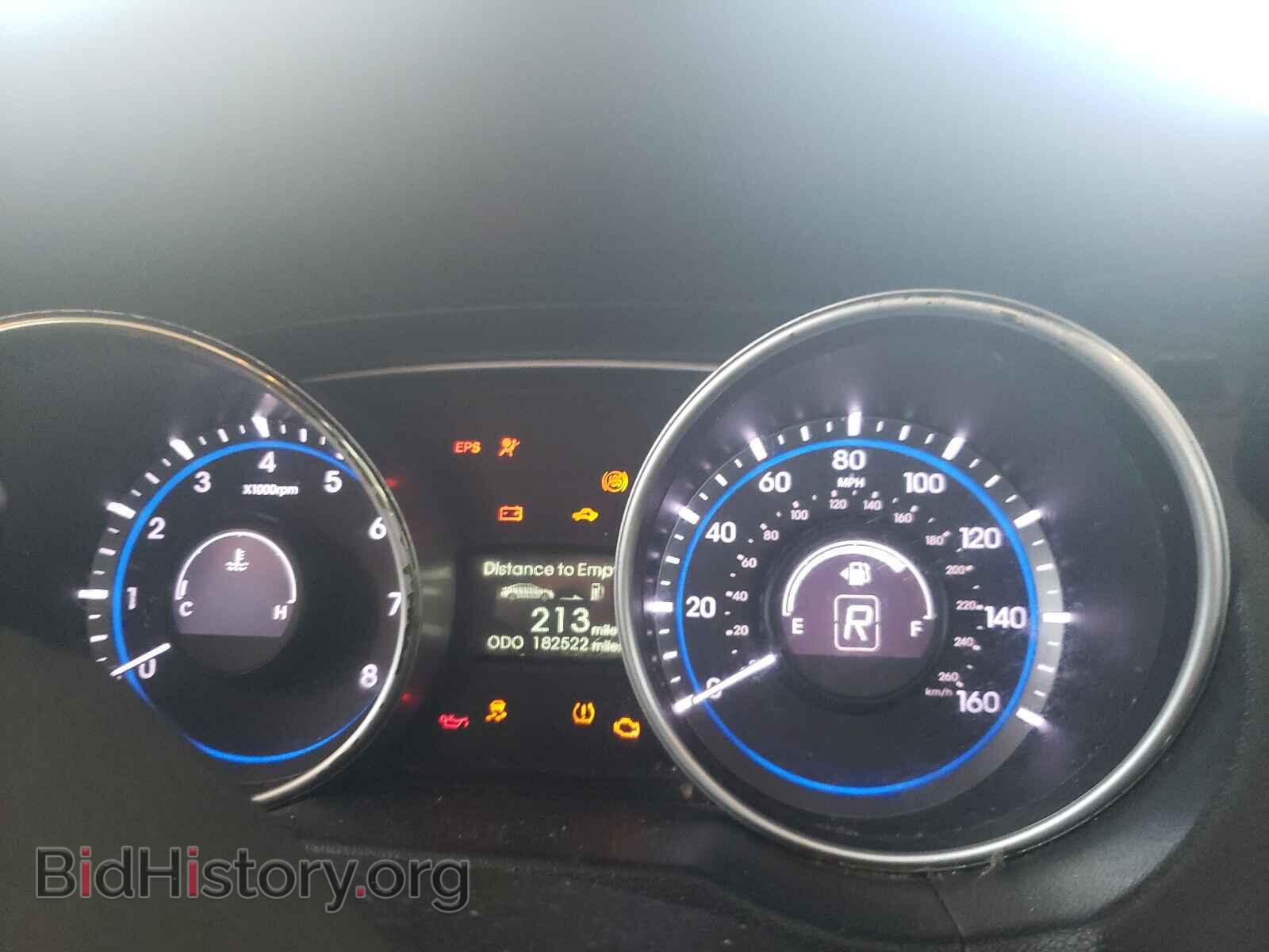 2012 HYUNDAI SONATA - VIN: 5NPEC4AC4CH427072 - Фото 8