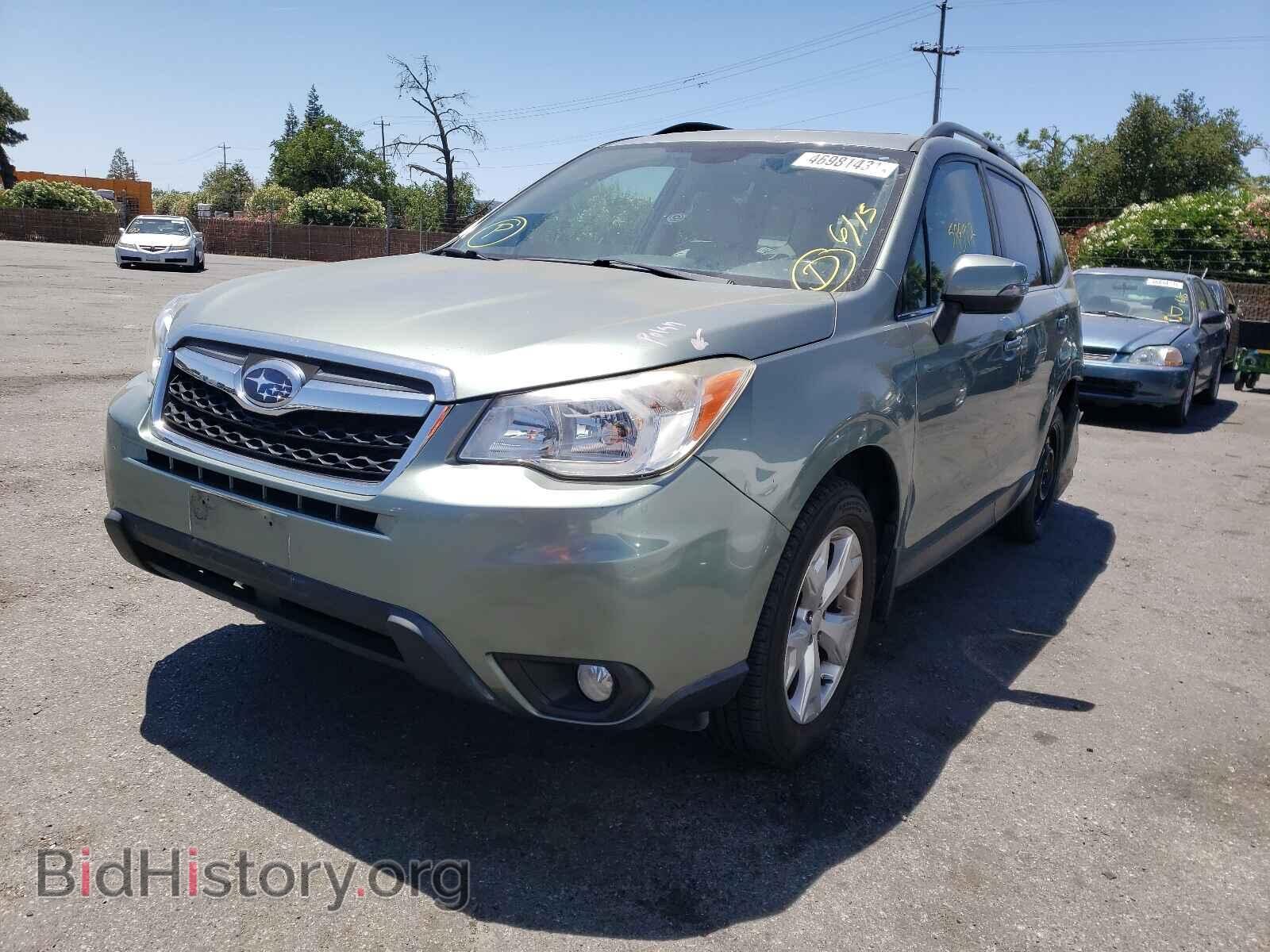 2014 SUBARU FORESTER - VIN: JF2SJAPC1EH550037 - Фото 2