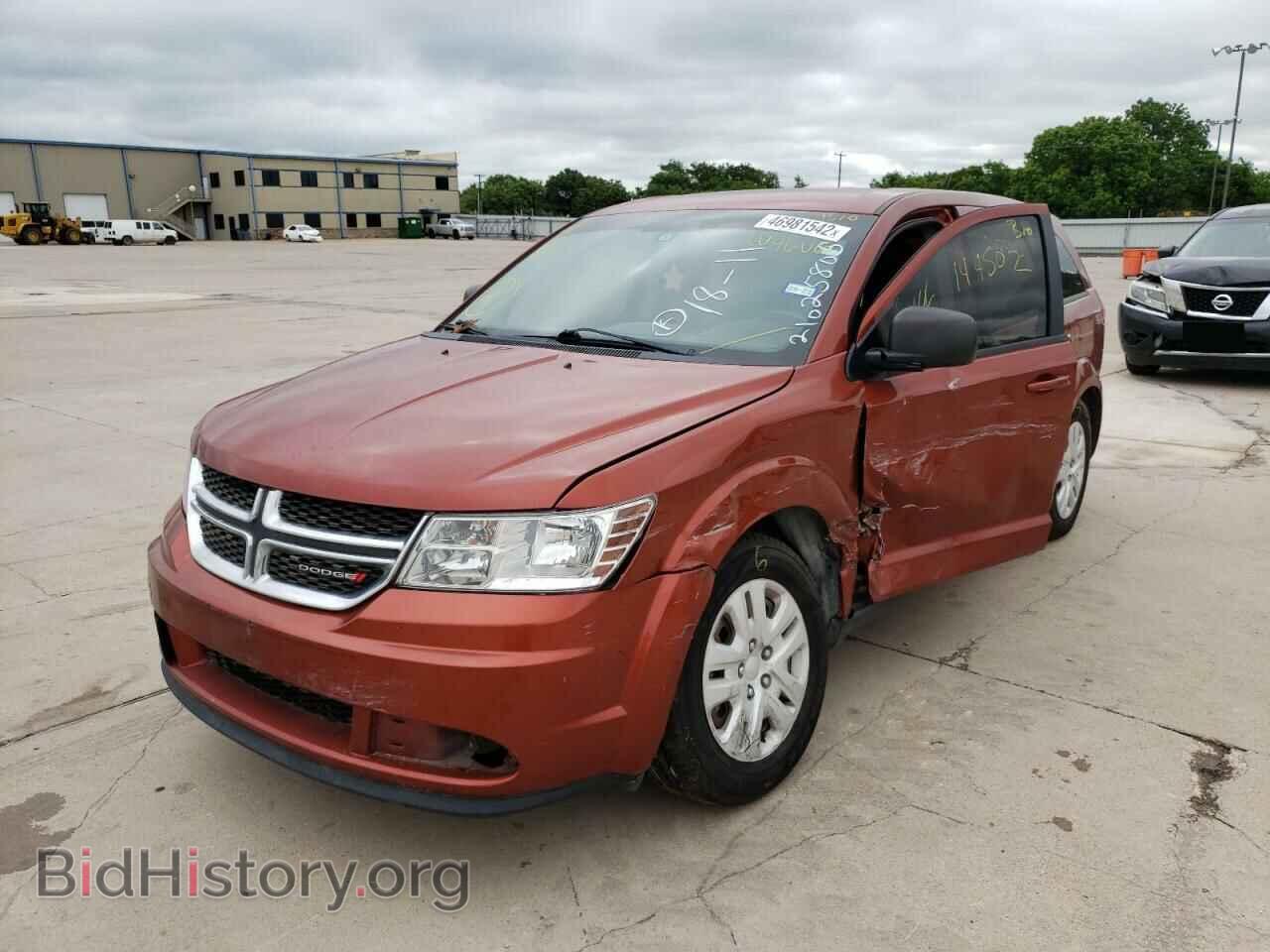 2014 DODGE JOURNEY - VIN: 3C4PDCAB4ET204606 - Фото 2
