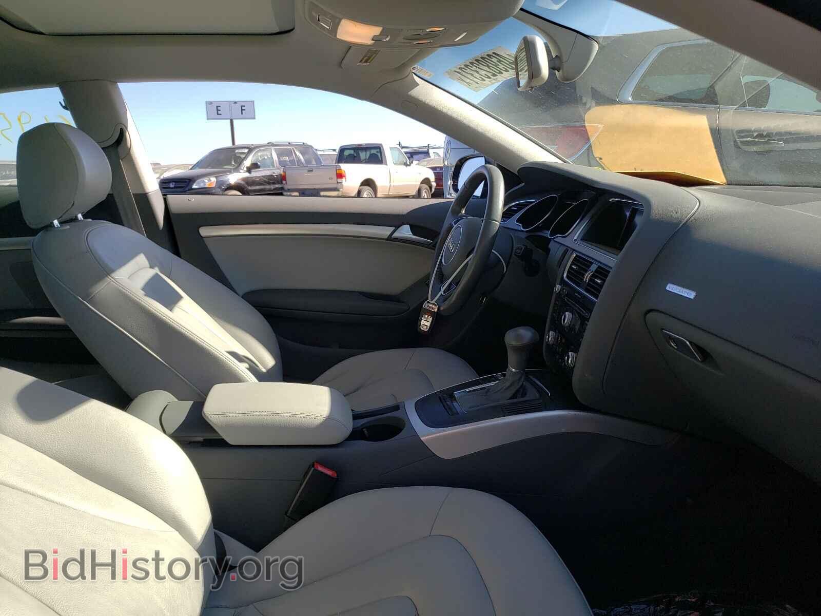 2013 AUDI A5 - VIN: WAUCFAFR9DA016055 - Photo 5