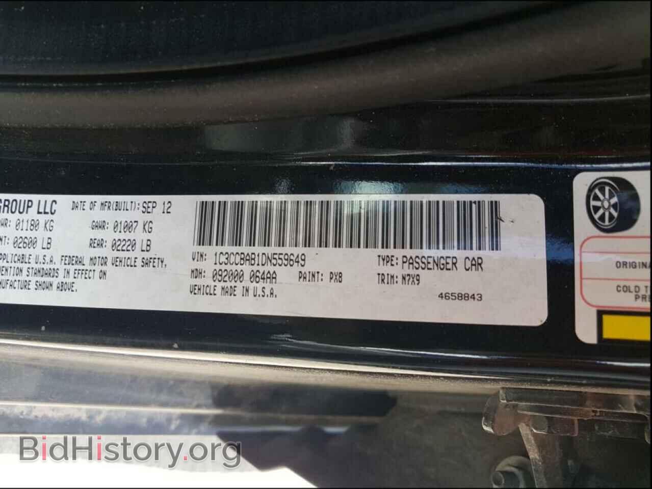 2013 CHRYSLER 200 - VIN: 1C3CCBAB1DN559649 - Photo 10