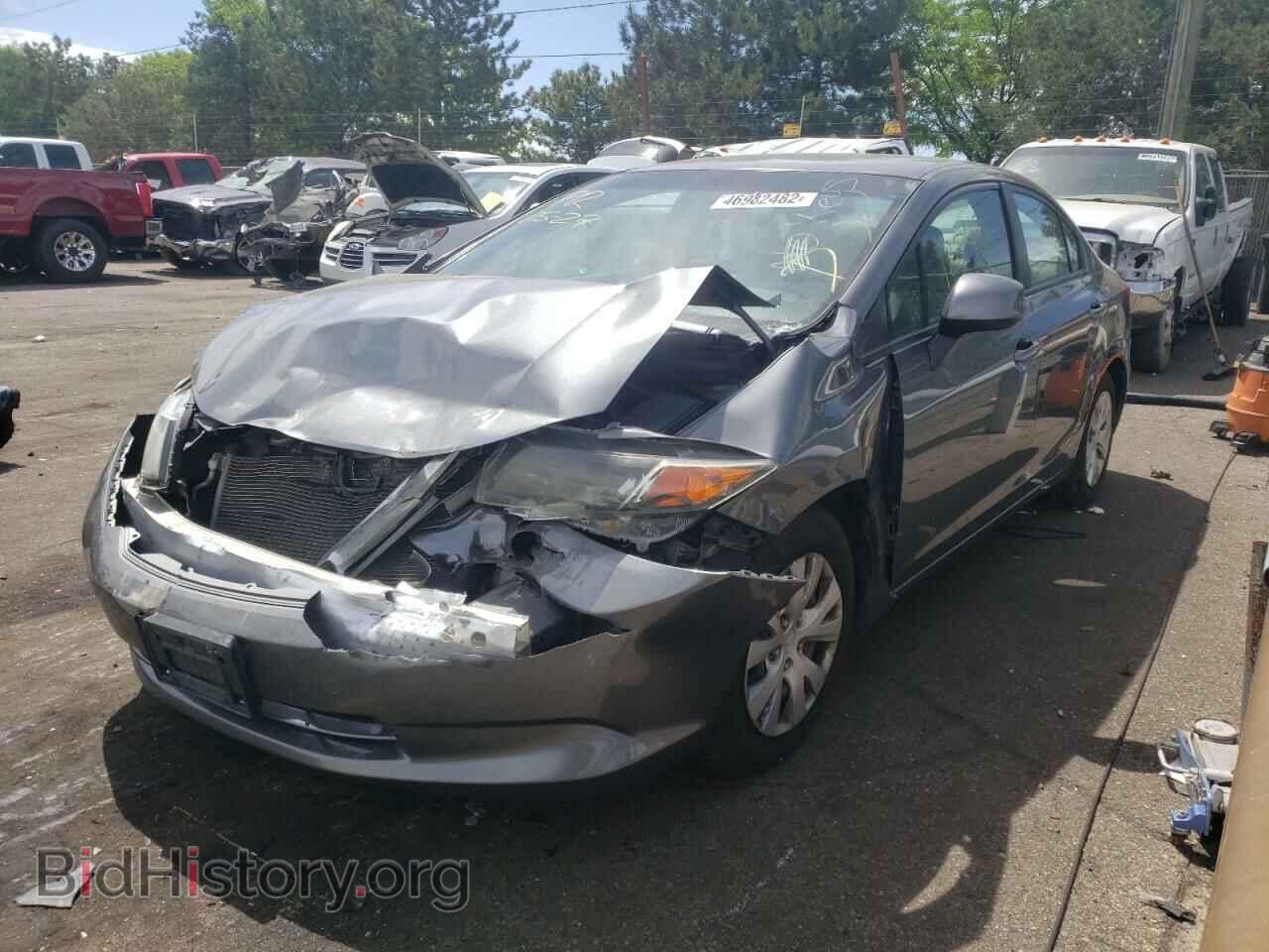 2012 HONDA CIVIC - VIN: 19XFB2F52CE093098 - Фото 2