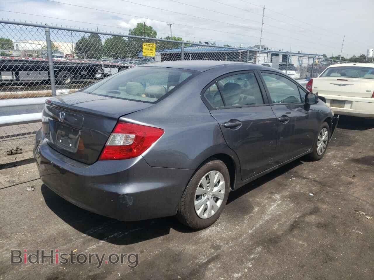 2012 HONDA CIVIC - VIN: 19XFB2F52CE093098 - Фото 4