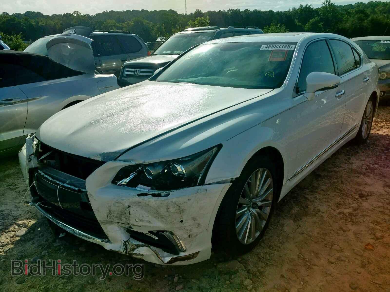 2013 LEXUS LS460 - VIN: JTHBL5EF3D5119887 - Фото 2