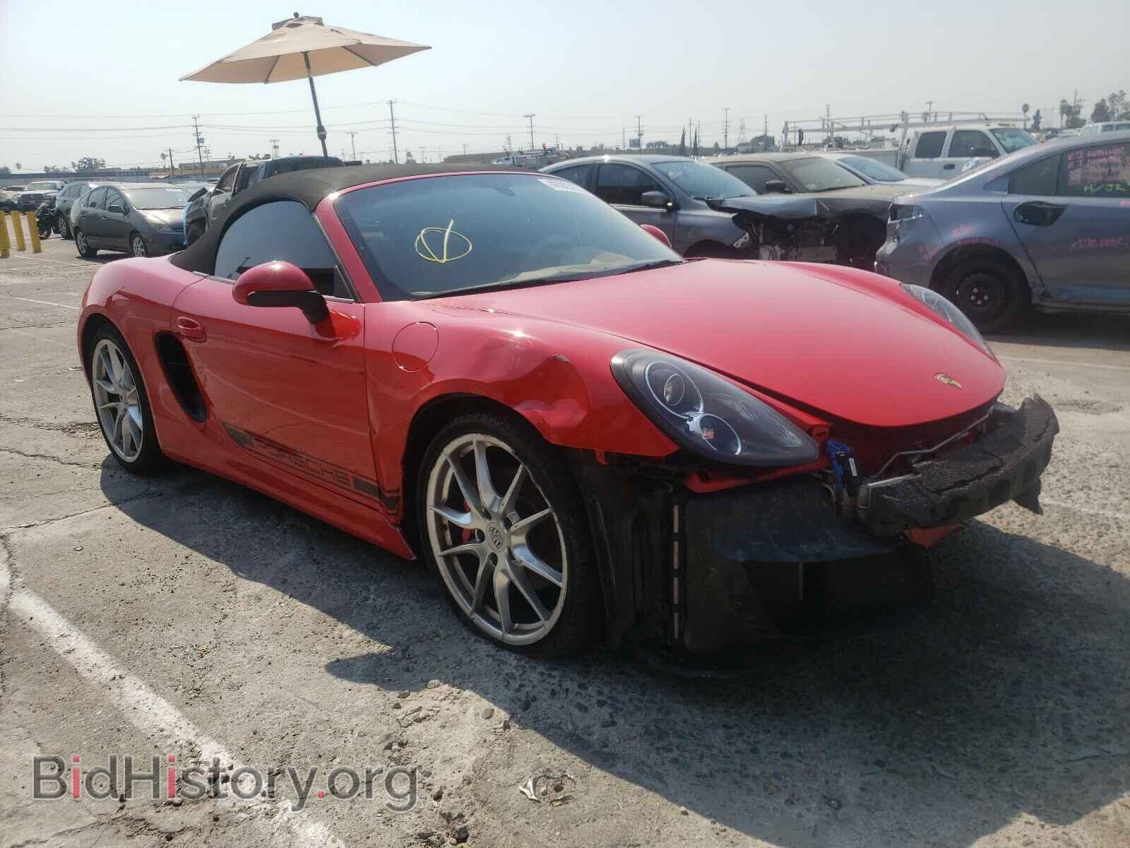 Photo WP0CB2A8XFS141047 - PORSCHE BOXSTER 2015