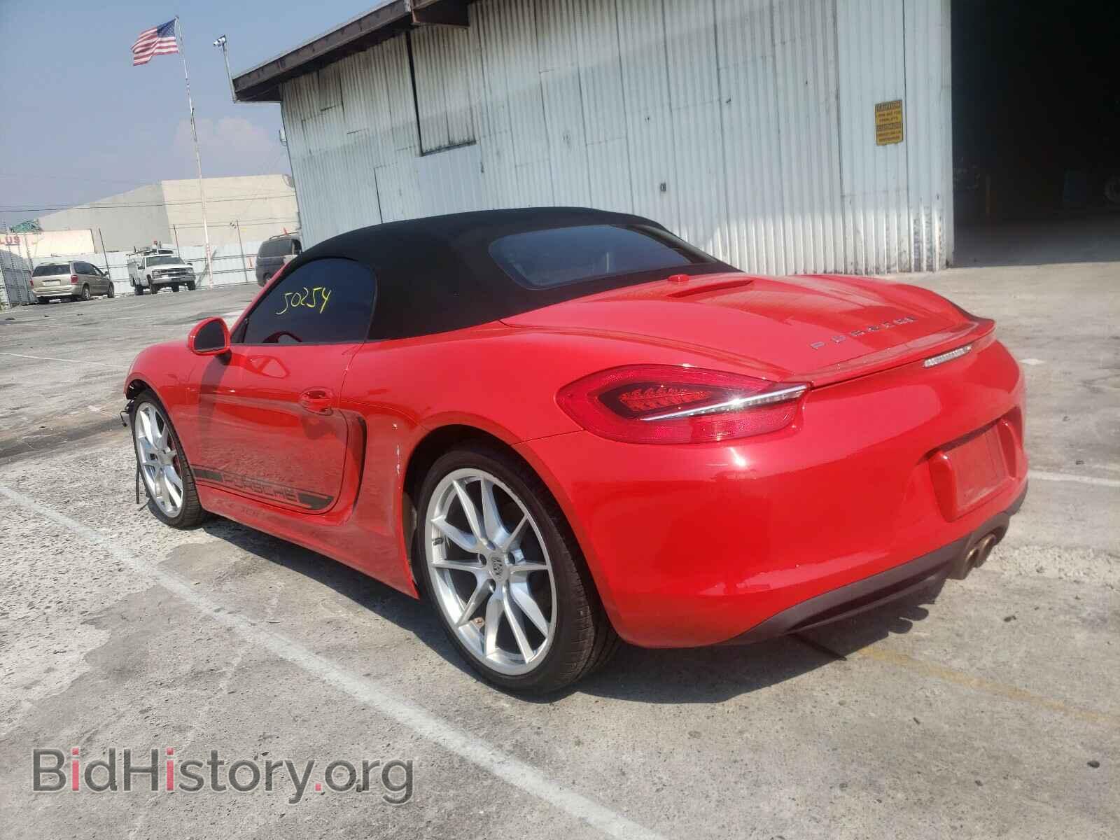 2015 PORSCHE BOXSTER - VIN: WP0CB2A8XFS141047 - Фото 3