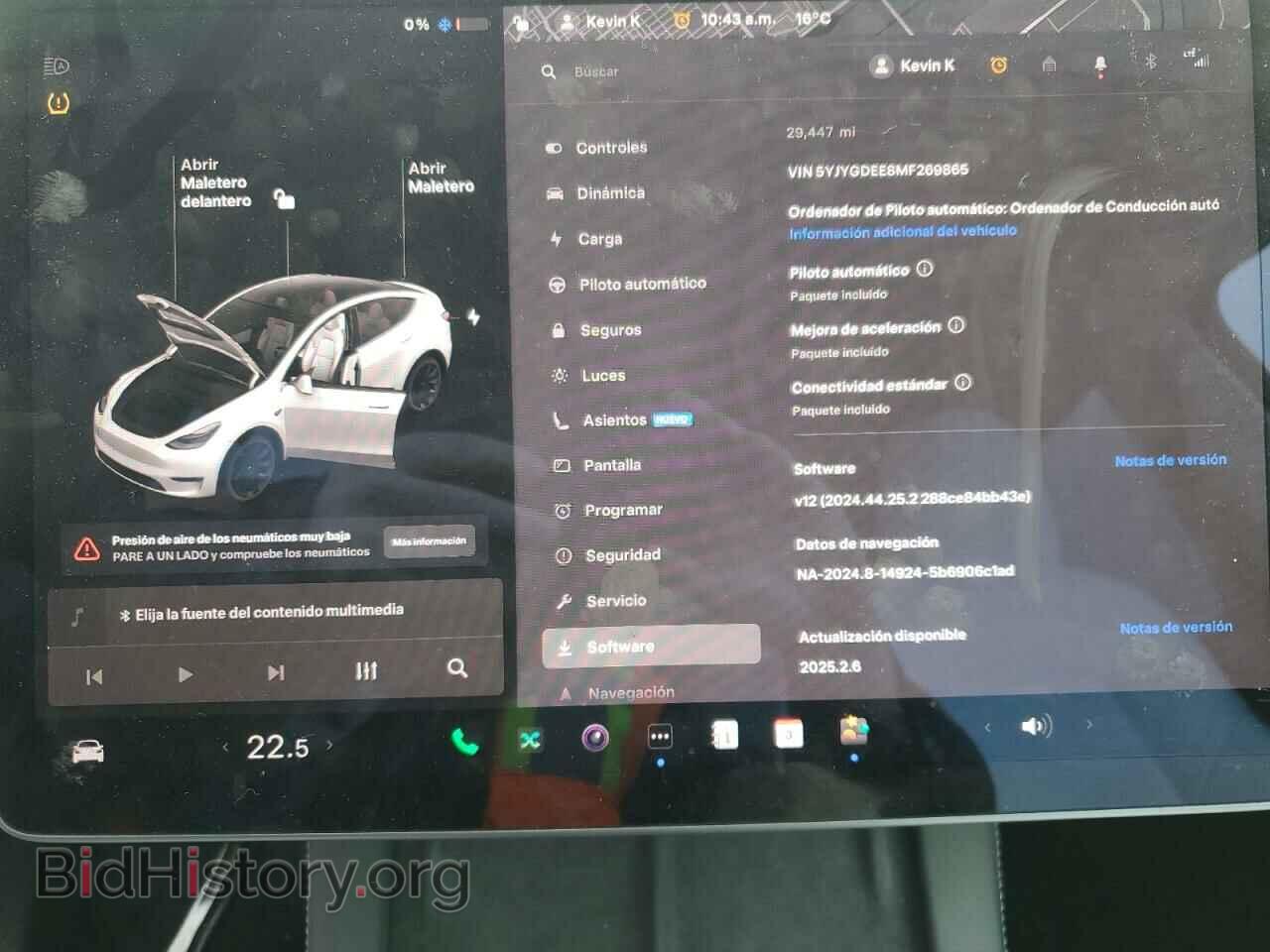 2021 TESLA MODEL Y - VIN: 5YJYGDEE8MF269865 - Photo 9