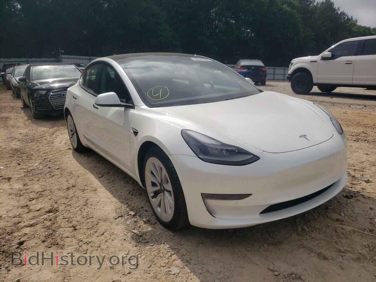 Photo 5YJ3E1EA1MF990850 - TESLA MODEL 3 2021