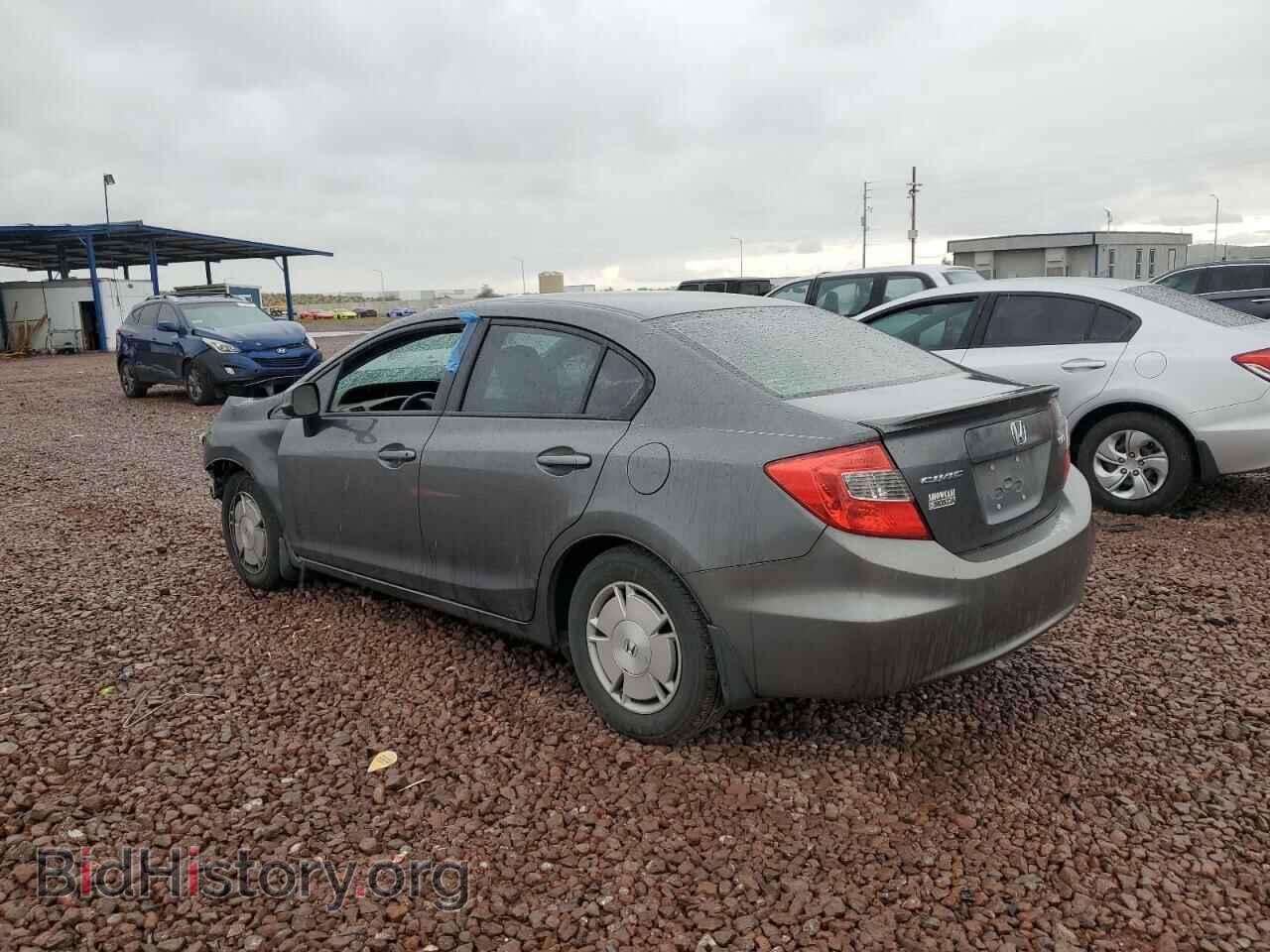 2012 HONDA CIVIC - VIN: 2HGFB2F67CH520841 - Фото 2