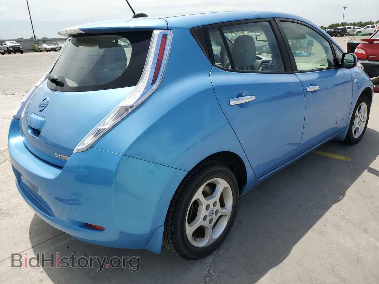 2012 NISSAN LEAF - VIN: JN1AZ0CP4CT027145 - Фото 4