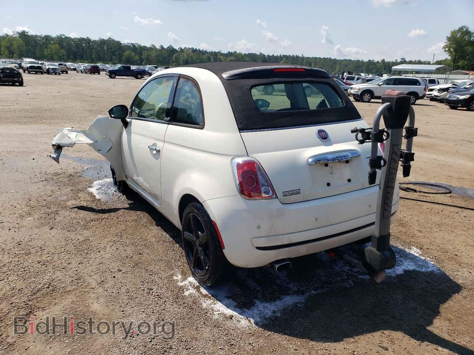 2013 FIAT 500 - VIN: 3C3CFFDR4DT743376 - Фото 3