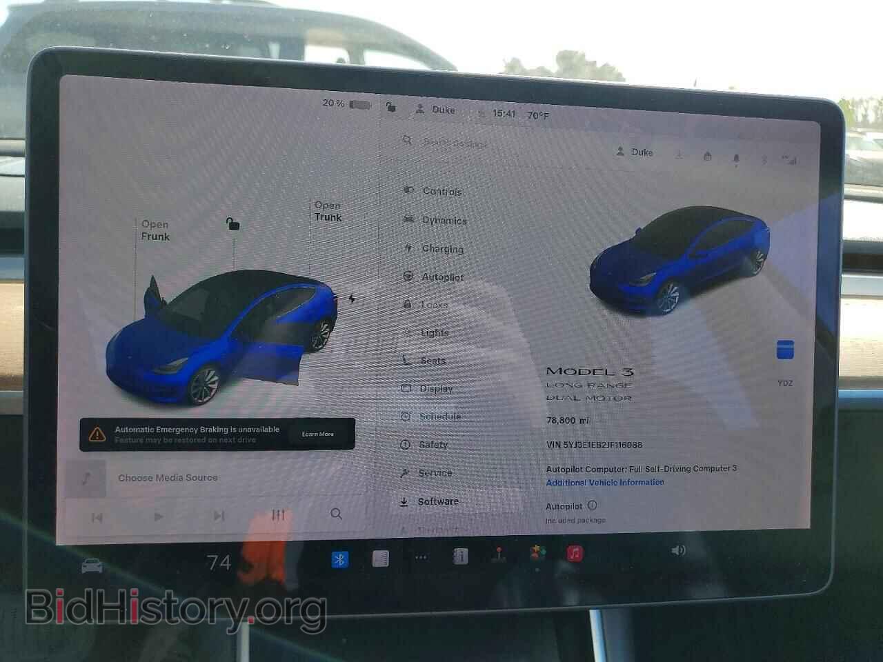 2018 TESLA MODEL 3 - VIN: 5YJ3E1EB2JF116088 - Фото 9