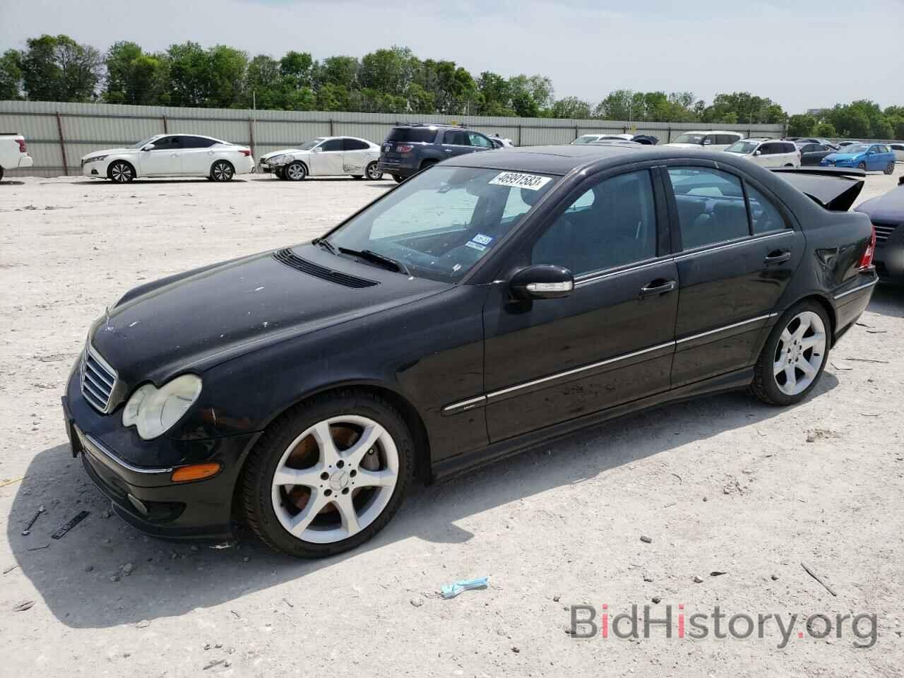 Photo WDBRF52H17F933255 - MERCEDES-BENZ C-CLASS 2007