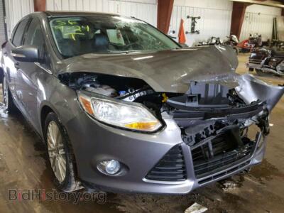 2012 Ford FOCUS Focus SEL, серый — VIN 1FAHP3M28CL446921, Copart