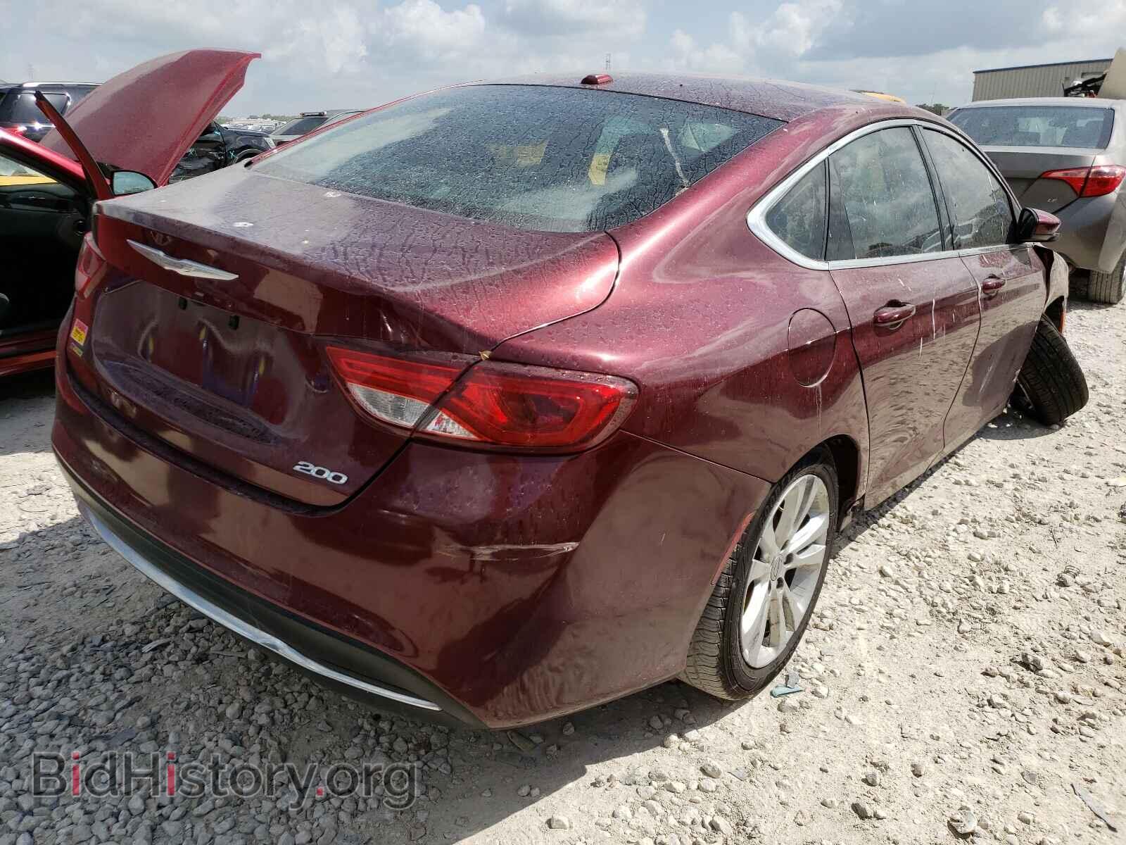 2016 CHRYSLER 200 - VIN: 1C3CCCAB8GN127232 - Фото 4