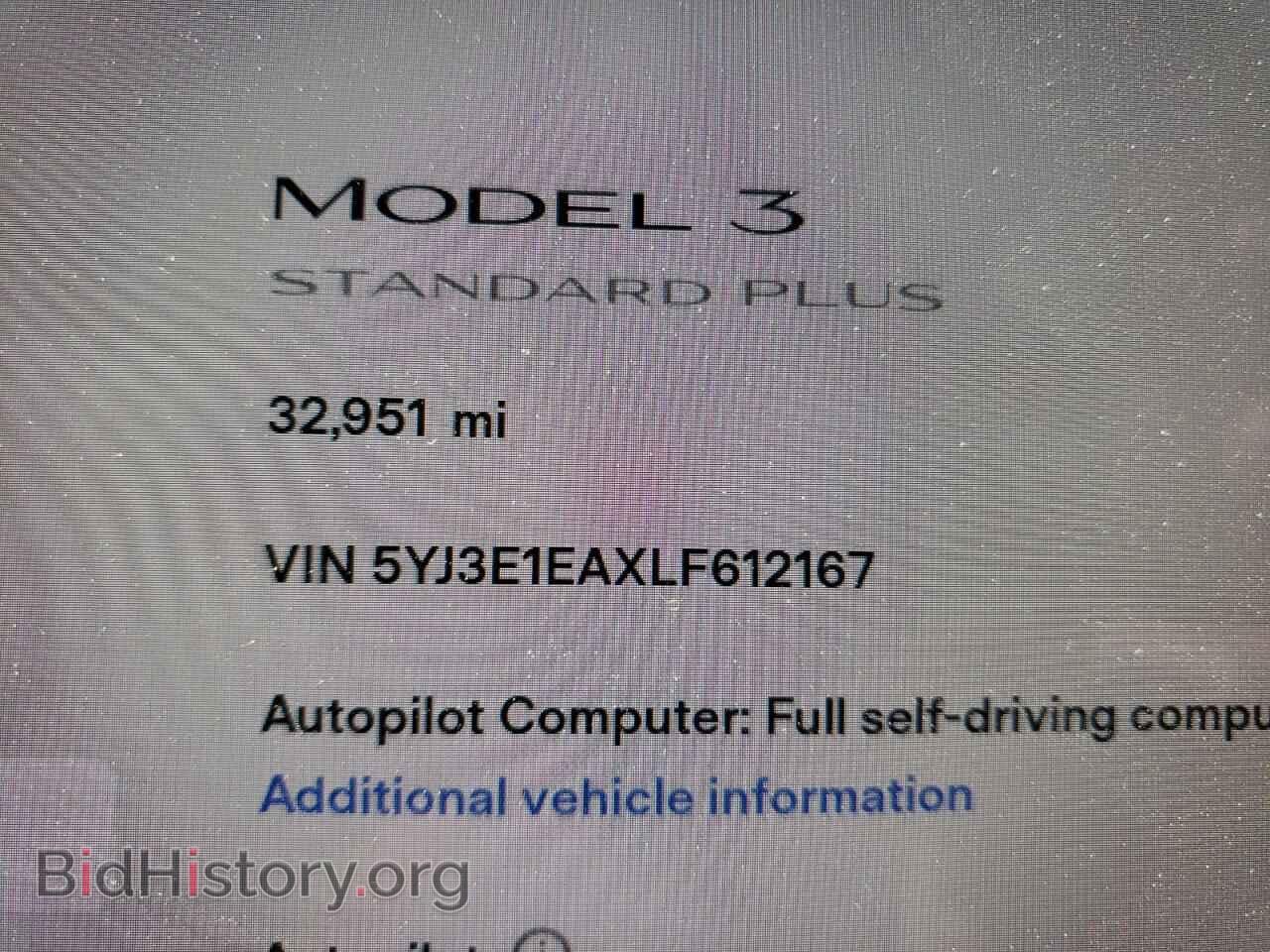 2020 TESLA MODEL 3 - VIN: 5YJ3E1EAXLF612167 - Photo 8