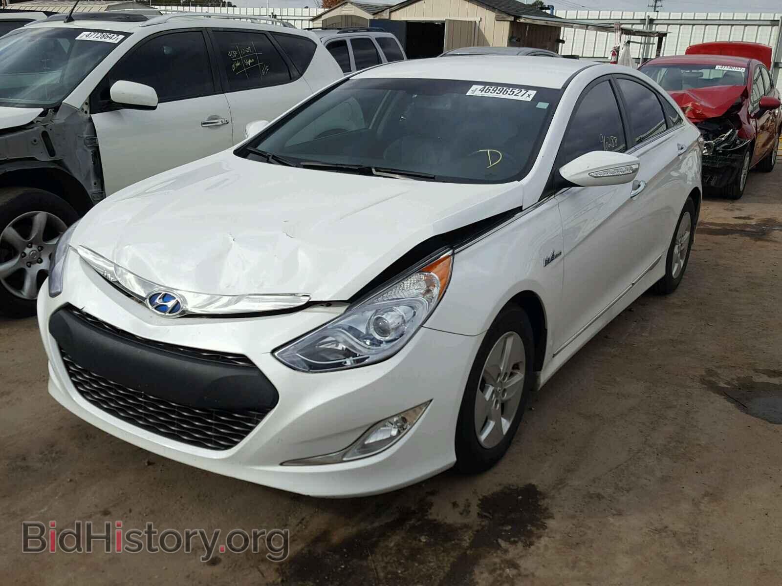 2012 HYUNDAI SONATA - VIN: KMHEC4A49CA058835 - Фото 2