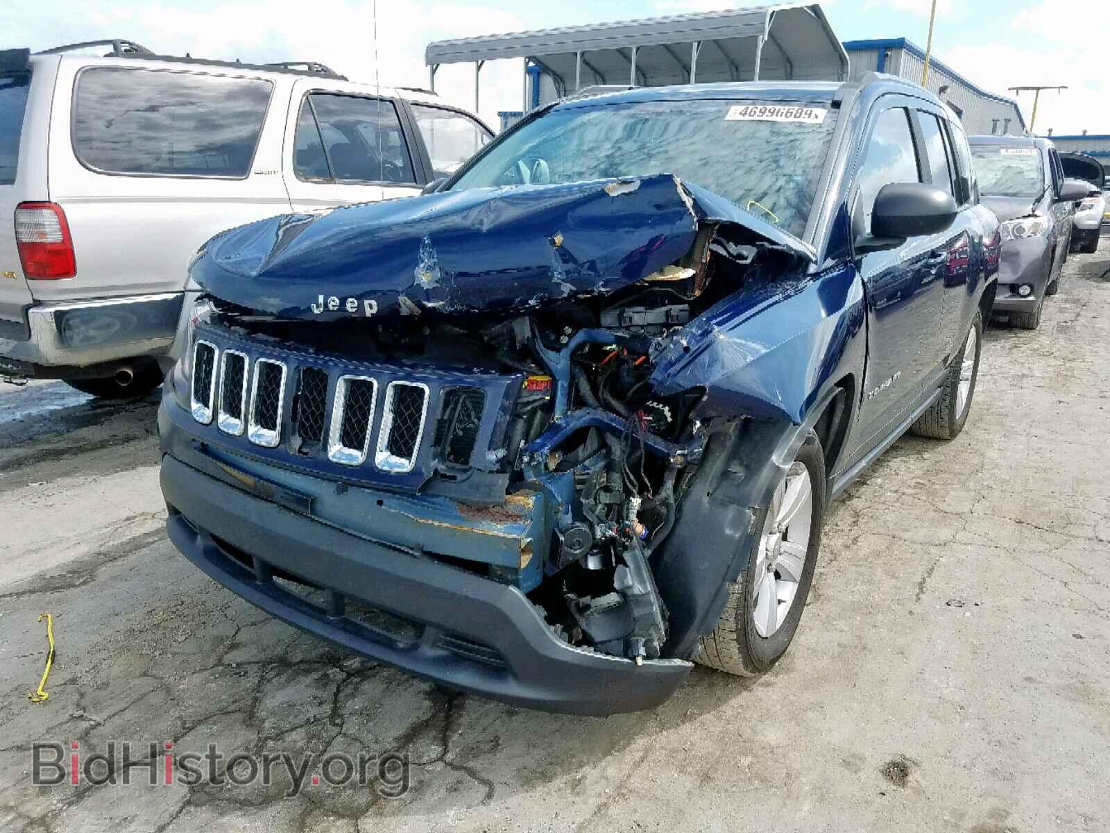 2014 JEEP COMPASS SP - VIN: 1C4NJDBB4ED591619 - Фото 2