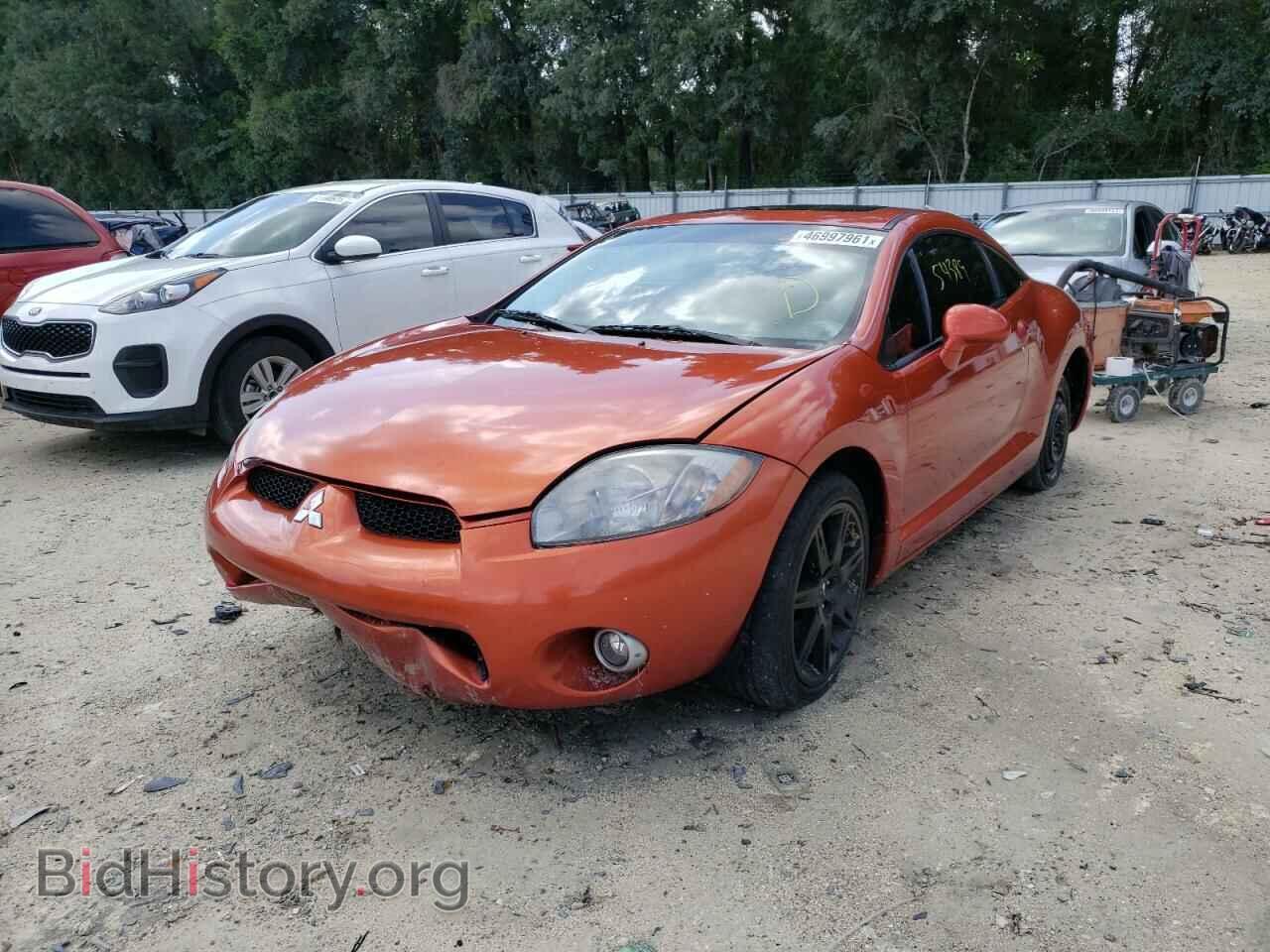 2007 MITSUBISHI ECLIPSE - VIN: 4A3AK34TX7E010405 - Фото 2