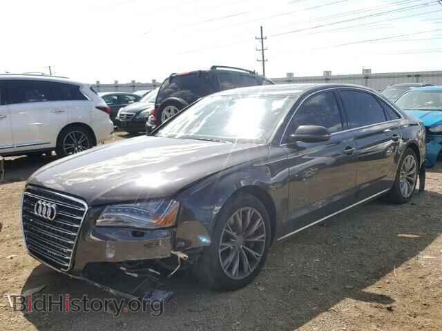 2011 AUDI A8 - VIN: WAURVAFD1BN016428 - Фото 2