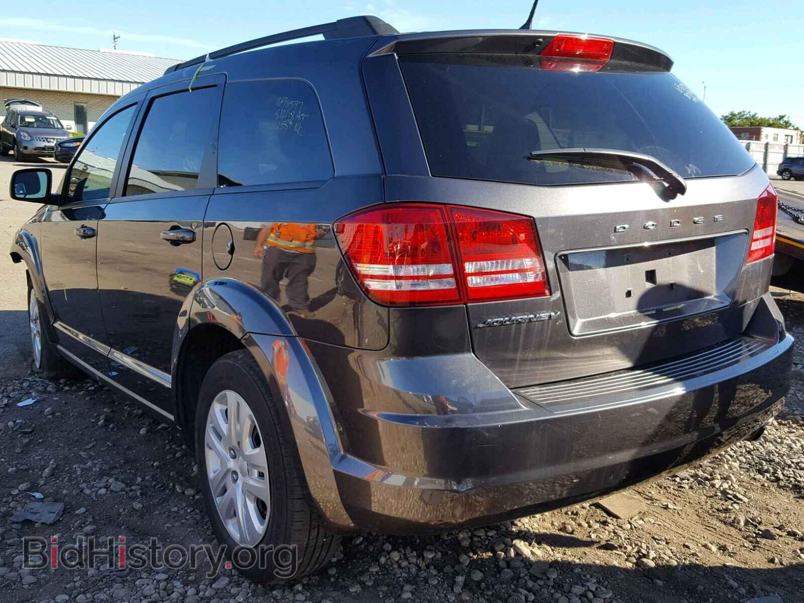 2017 DODGE JOURNEY SE - VIN: 3C4PDCAB4HT581800 - Фото 3
