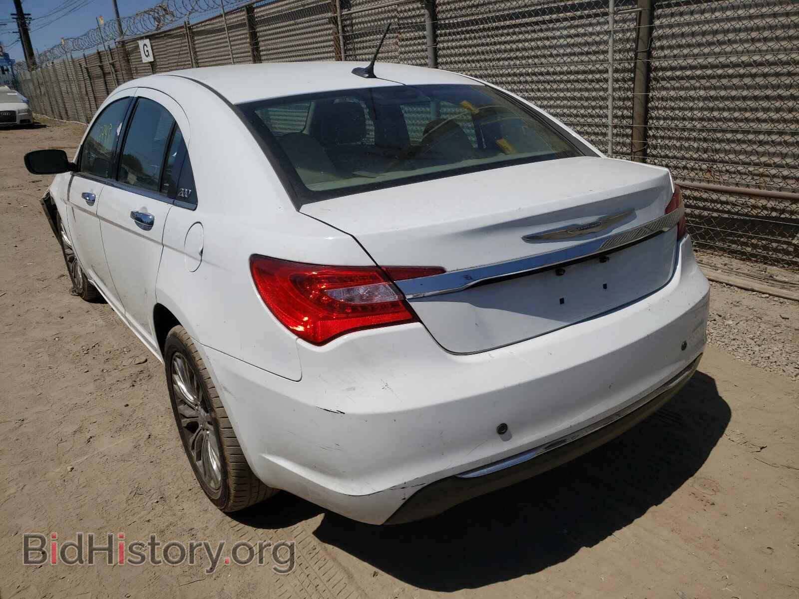 2012 CHRYSLER 200 - VIN: 1C3CCBCB5CN325834 - Фото 3