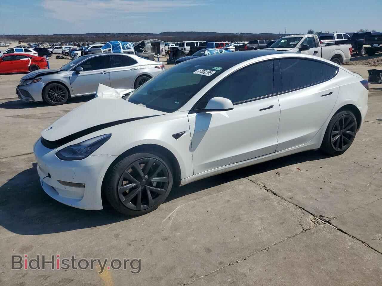 Photo 5YJ3E1EB8MF852781 - TESLA MODEL 3 2021
