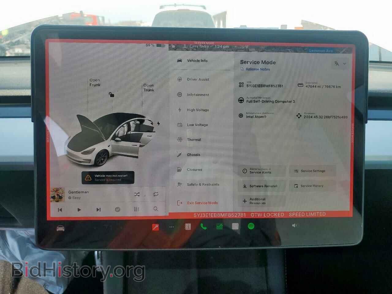 2021 TESLA MODEL 3 - VIN: 5YJ3E1EB8MF852781 - Photo 9