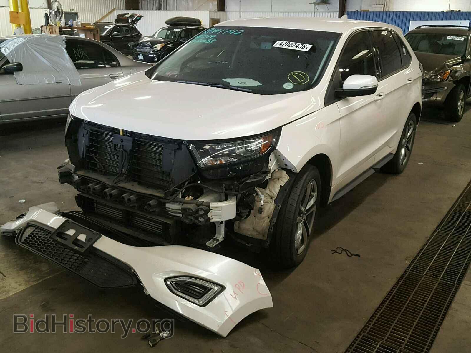 2016 FORD EDGE - VIN: 2FMPK4AP5GBB78339 - Фото 2