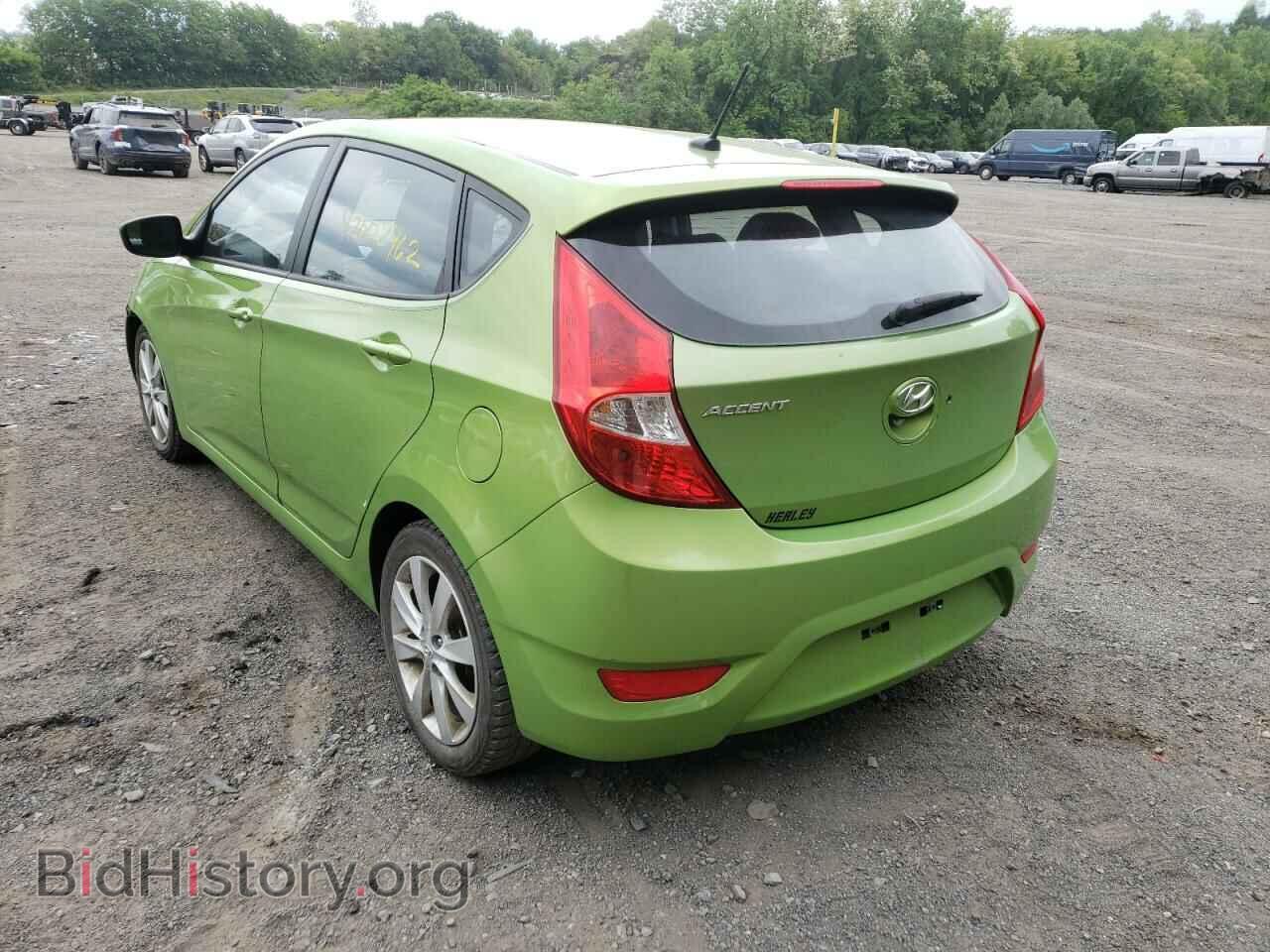 2012 HYUNDAI ACCENT - VIN: KMHCU5AE7CU052789 - Фото 3