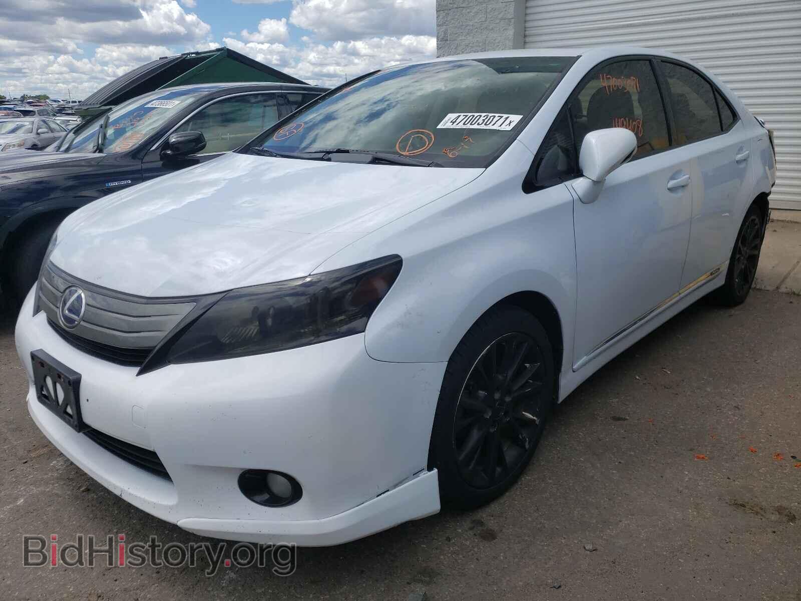 2010 LEXUS HS - VIN: JTHBB1BA4A2020982 - Фото 2