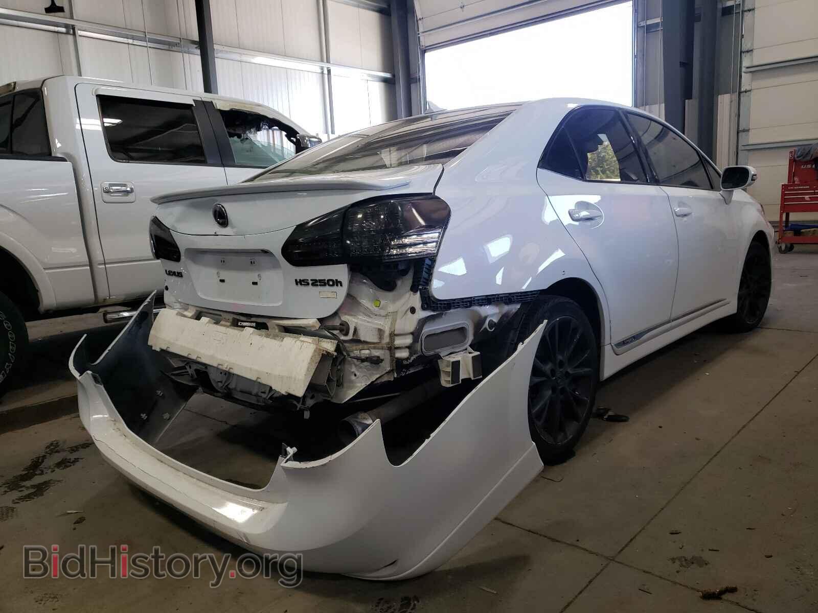 2010 LEXUS HS - VIN: JTHBB1BA4A2020982 - Фото 4