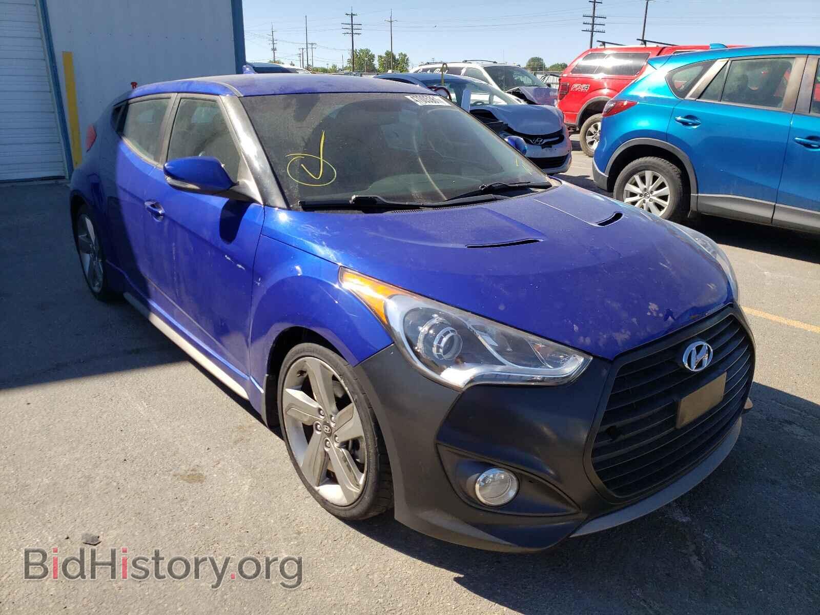 Photo KMHTC6AE7DU173395 - HYUNDAI VELOSTER 2013