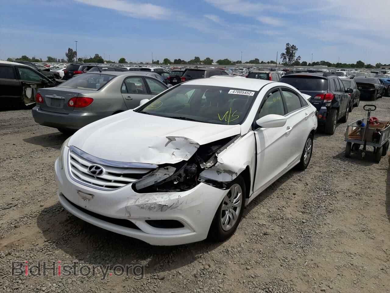 2012 HYUNDAI SONATA - VIN: 5NPEB4AC7CH326322 - Фото 2