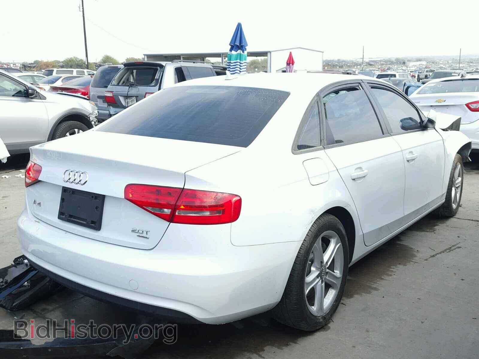 2013 AUDI A4 - VIN: WAUBFAFL9DN025032 - Фото 4