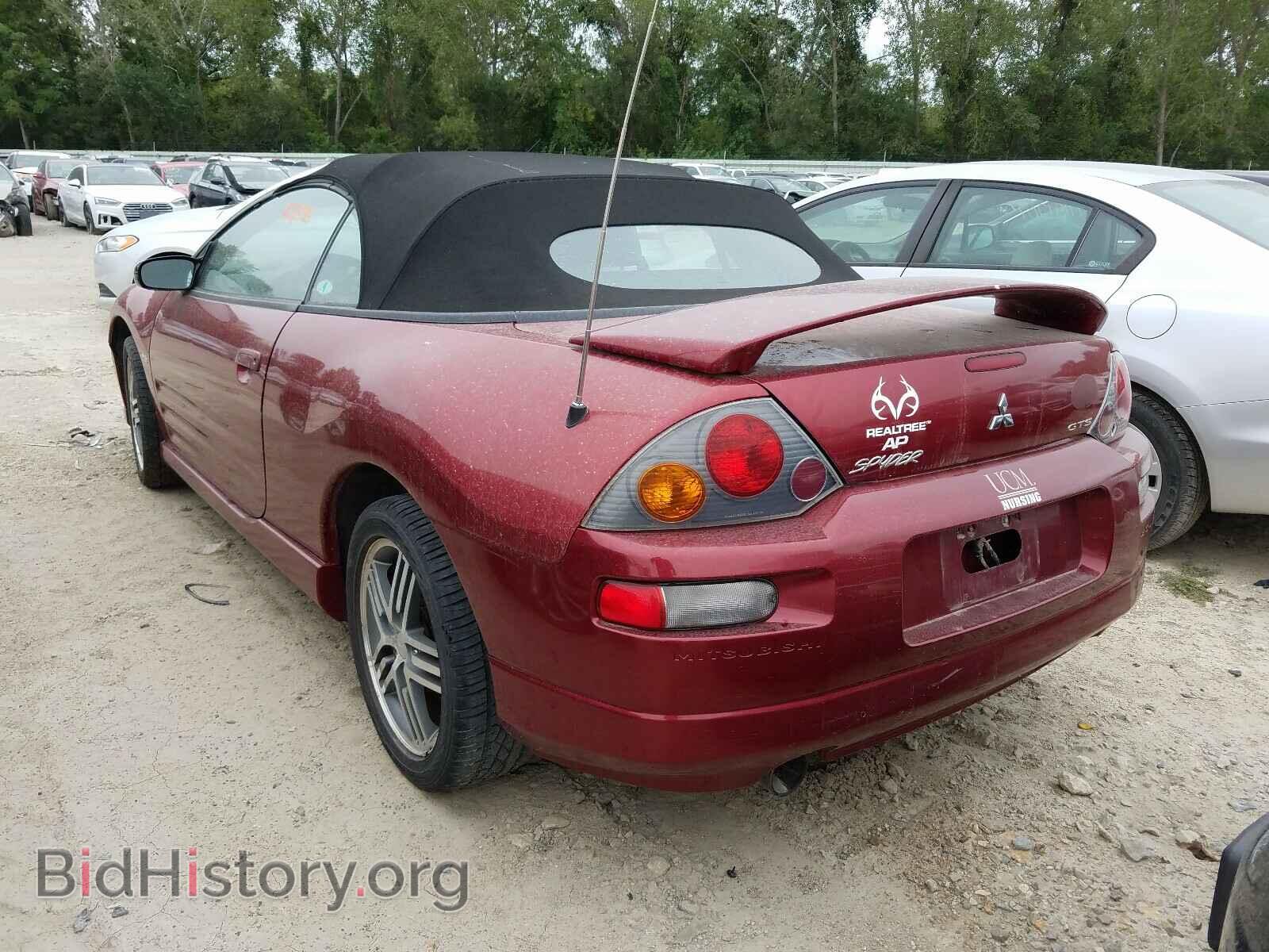 2003 MITSUBISHI ECLIPSE - VIN: 4A3AE75H83E010678 - Фото 3