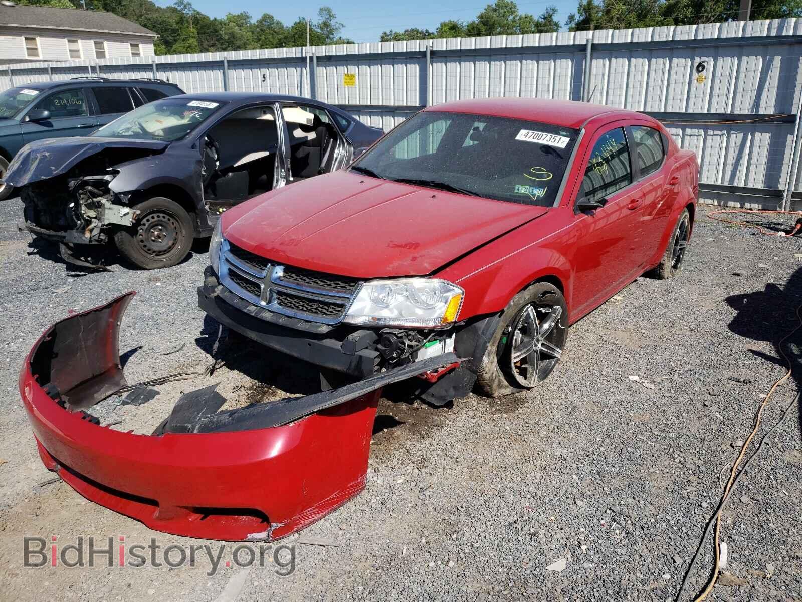2013 DODGE AVENGER - VIN: 1C3CDZAB9DN613978 - Фото 2