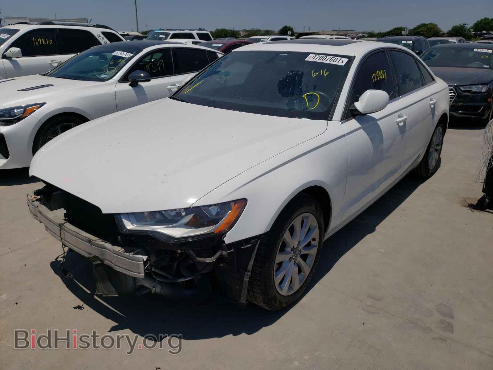 2013 AUDI A6 - VIN: WAUCFAFC6DN051446 - Photo 2